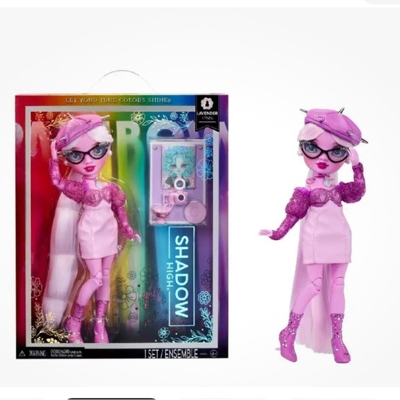 Shadow High Lavender Lynn - Purple Fashion Doll new - Picture 6 of 7